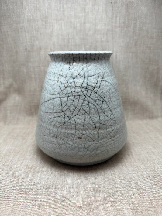 Raku Vase
