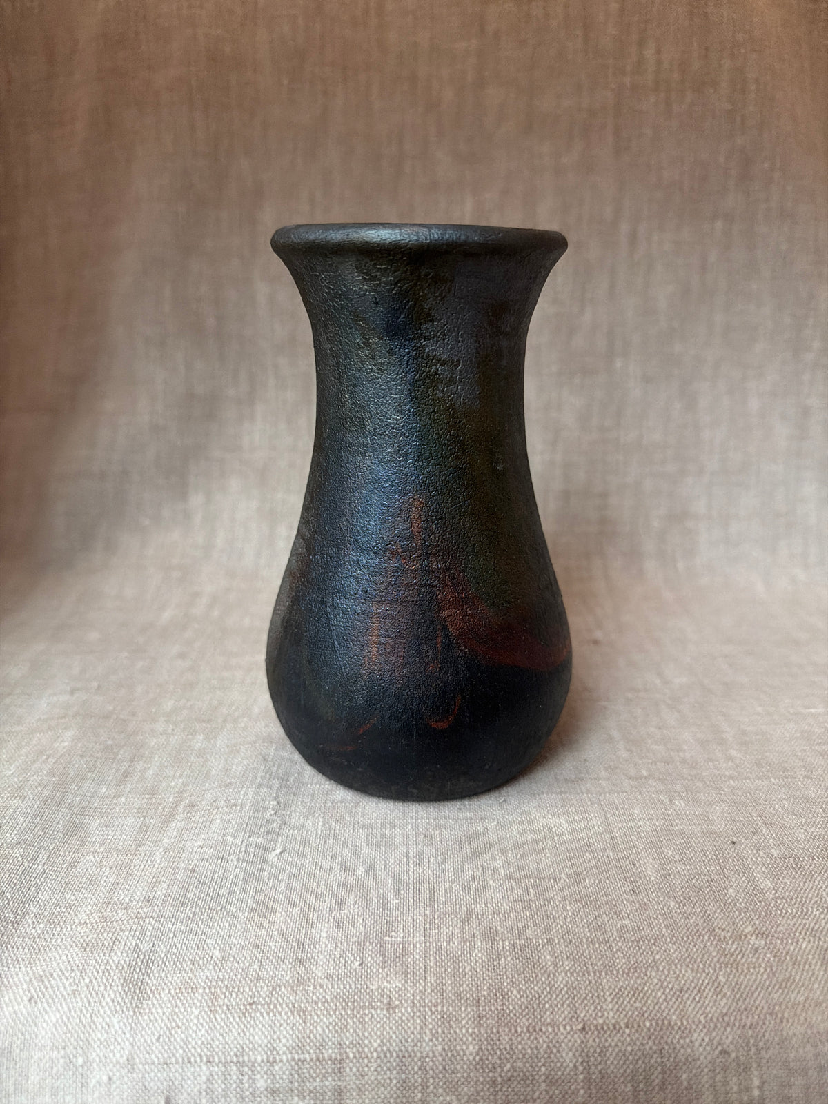 Raku Vase