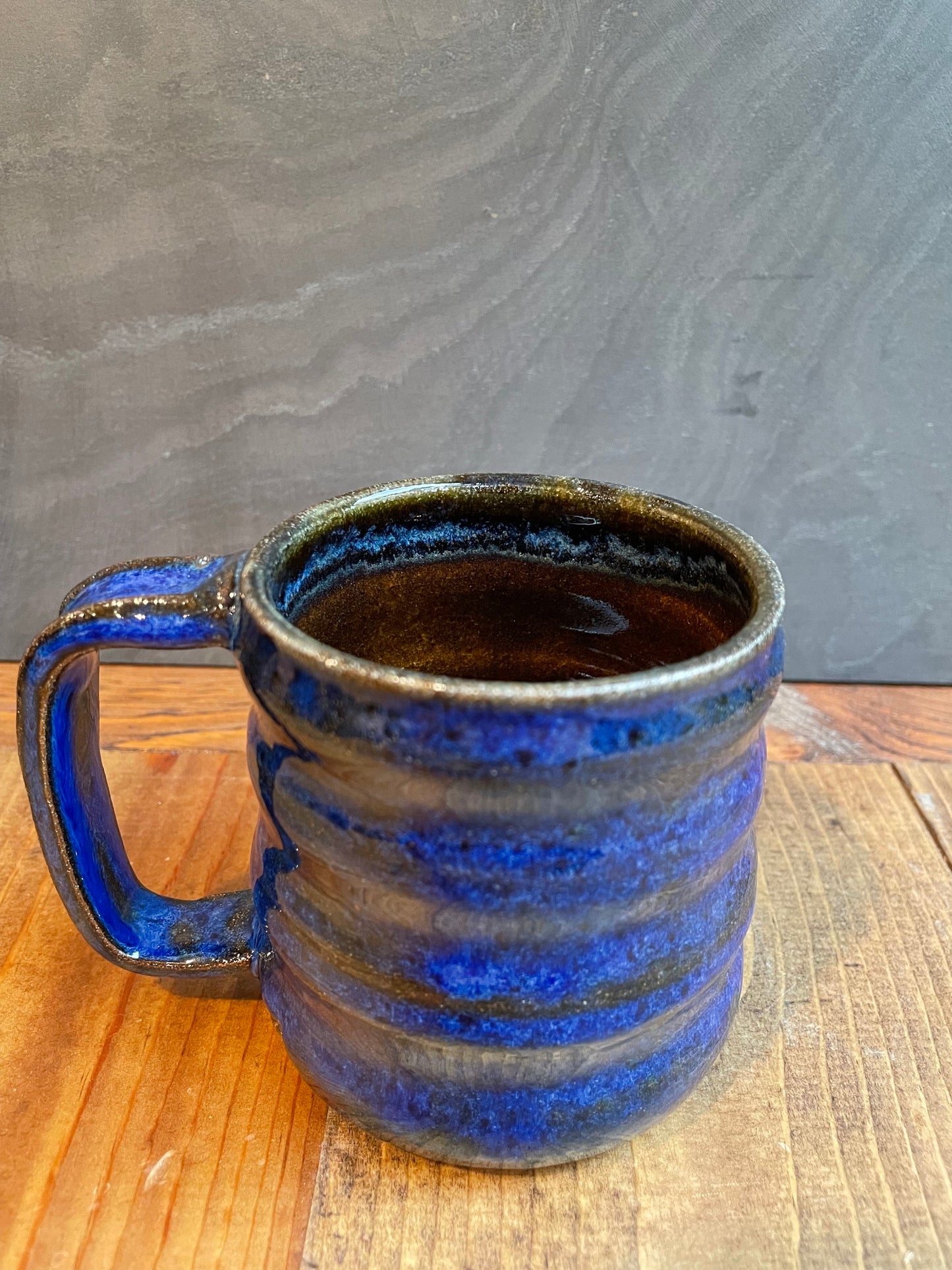 Blue Squared Mug