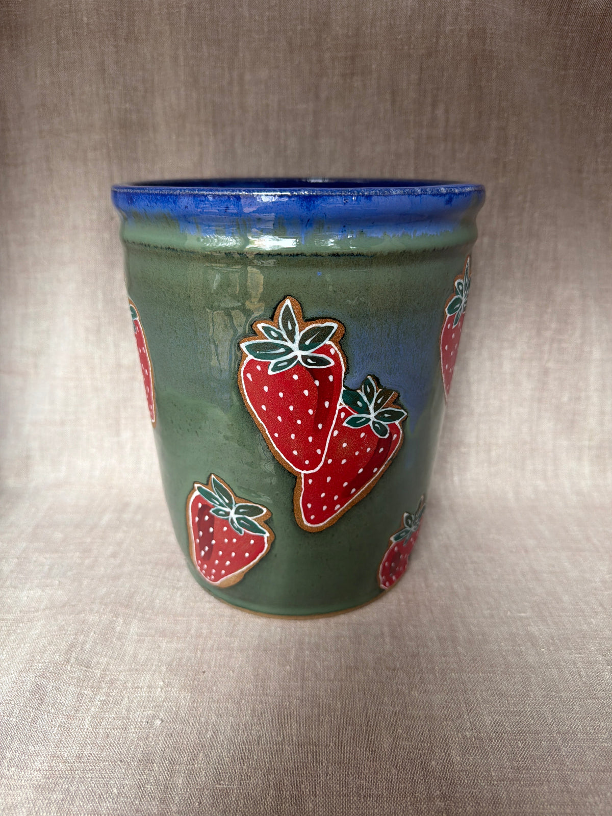 Strawberry Utensil Holder