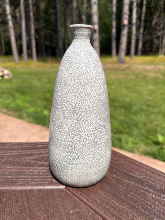 Raku Vase