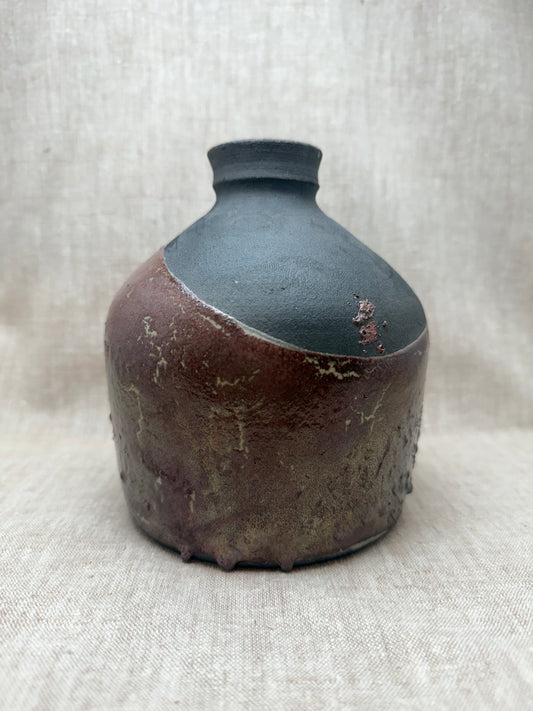 Raku Vase