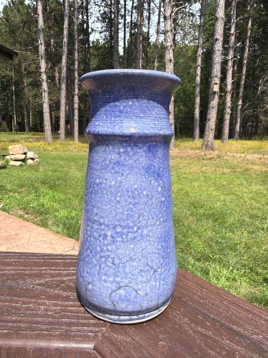 Raku Vase