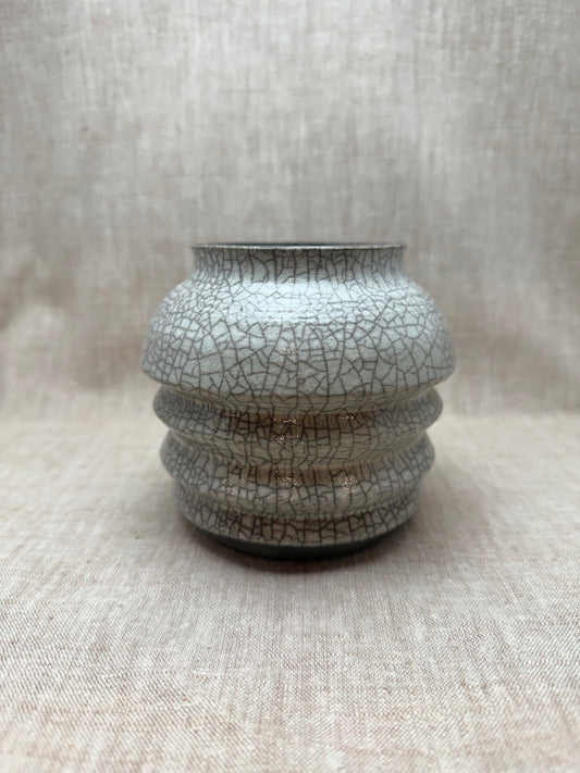 Raku Vase