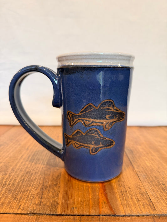 Double Walleye Mug