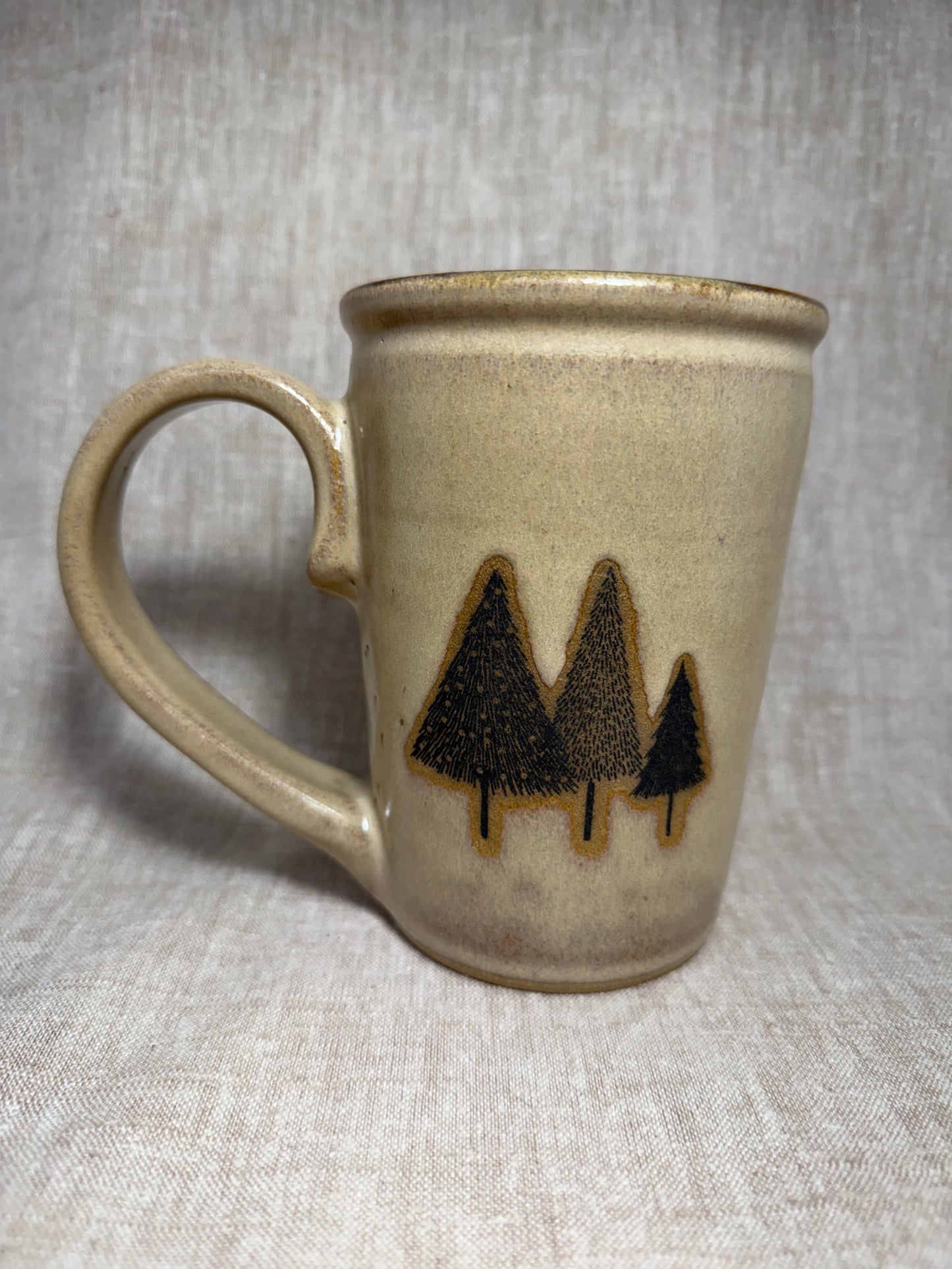 Creamy Big Tree Mug