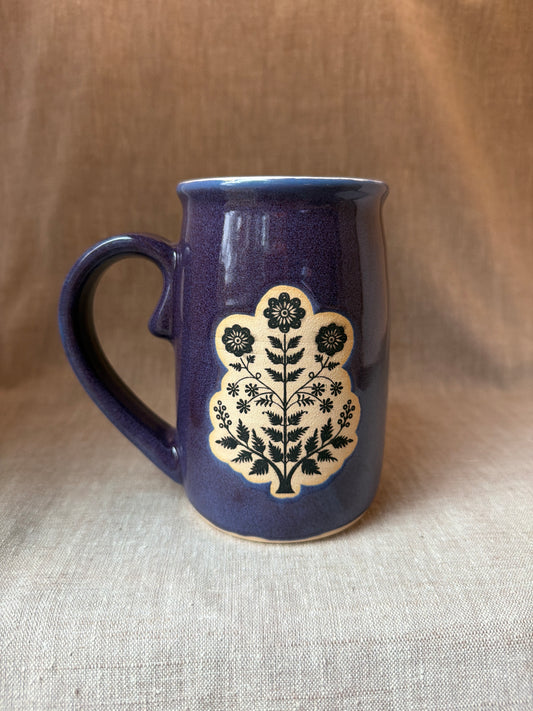 Cottage Core Flower Mug