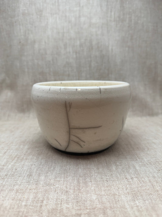 Raku Deco Bowl