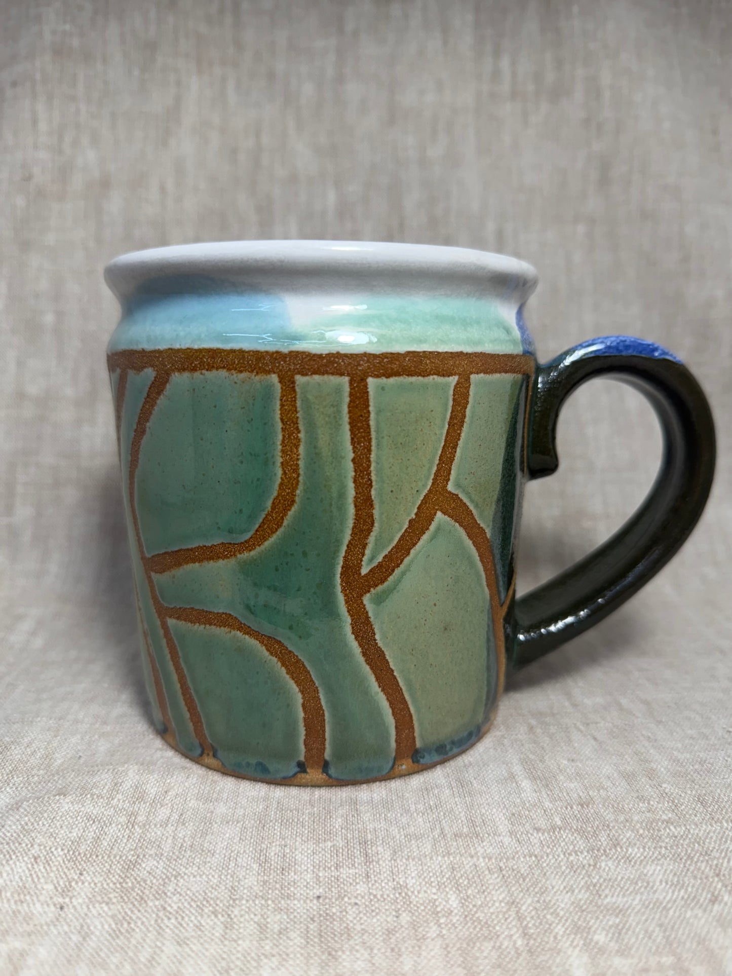 Groovy Tile Mug