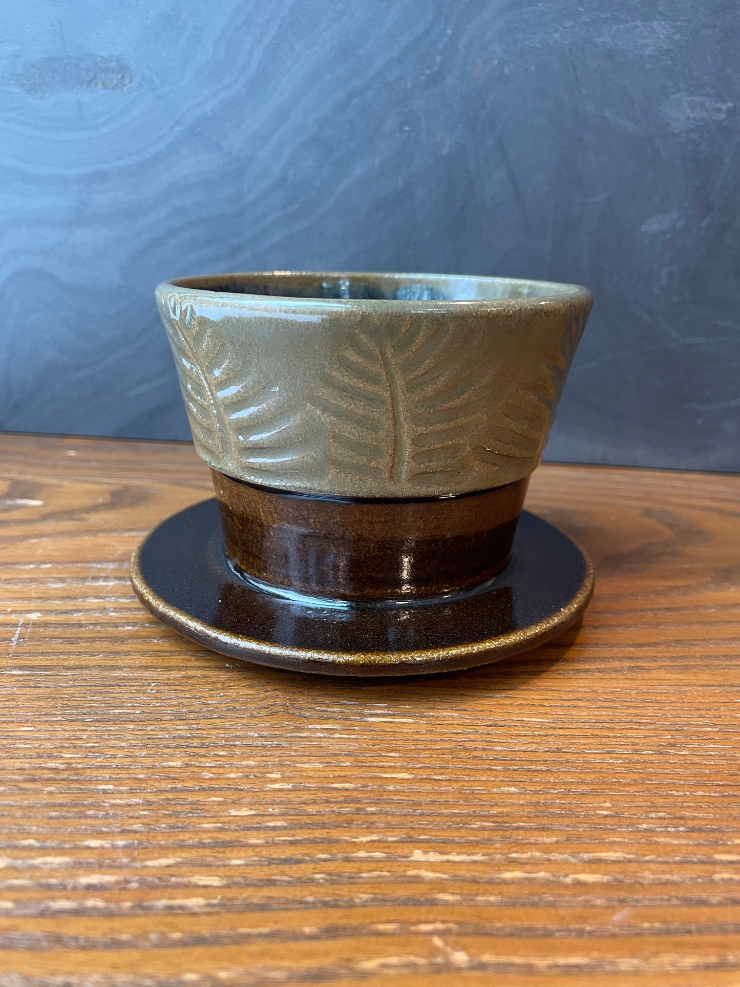 Leafy Green Coffee Pour Over