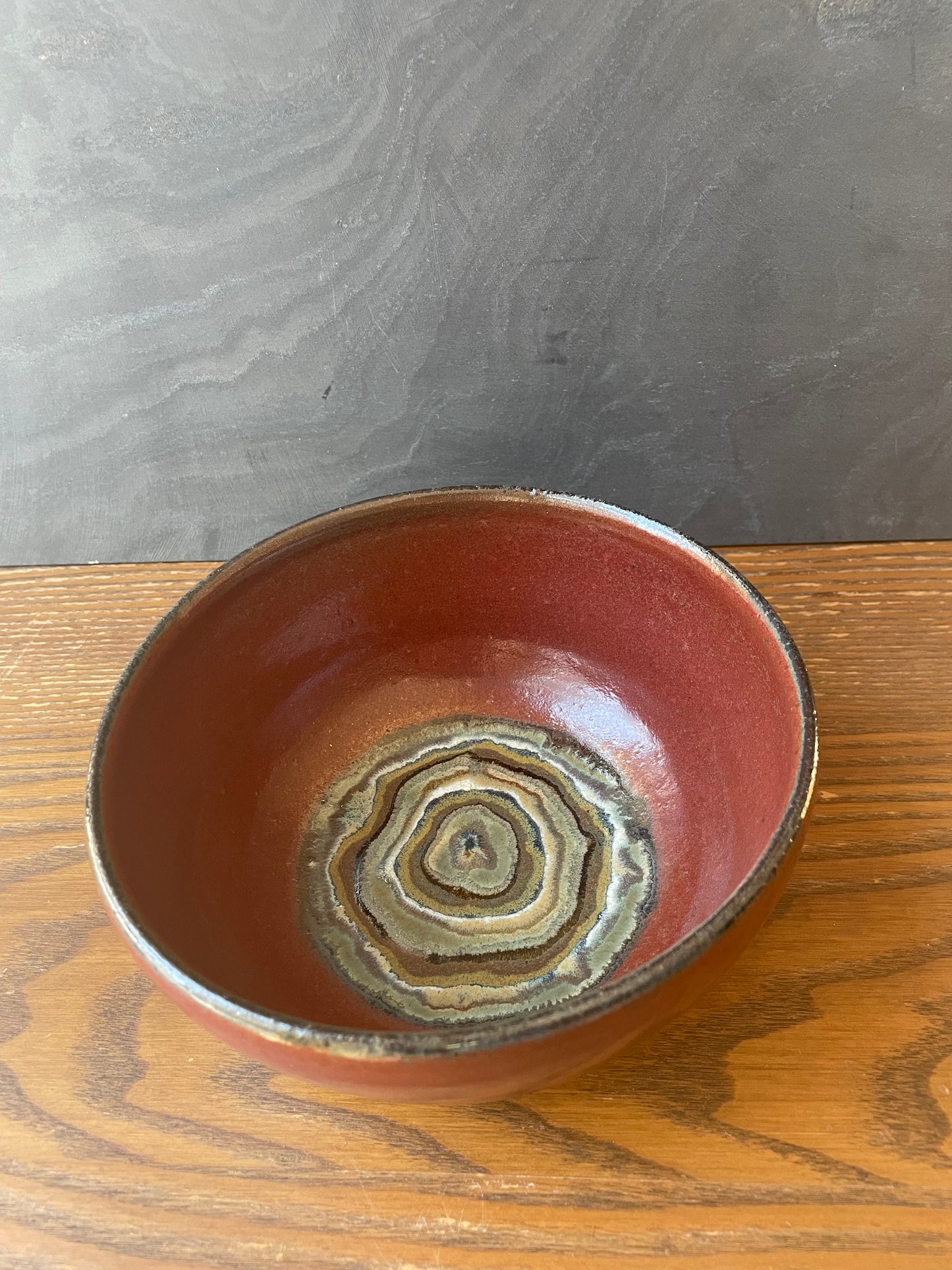 Iron Red Agate Bowl II