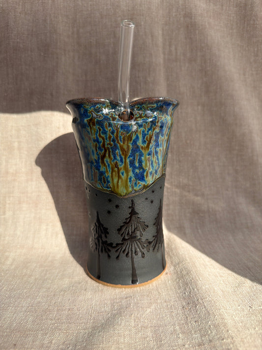 Northern Lights Straw Cup