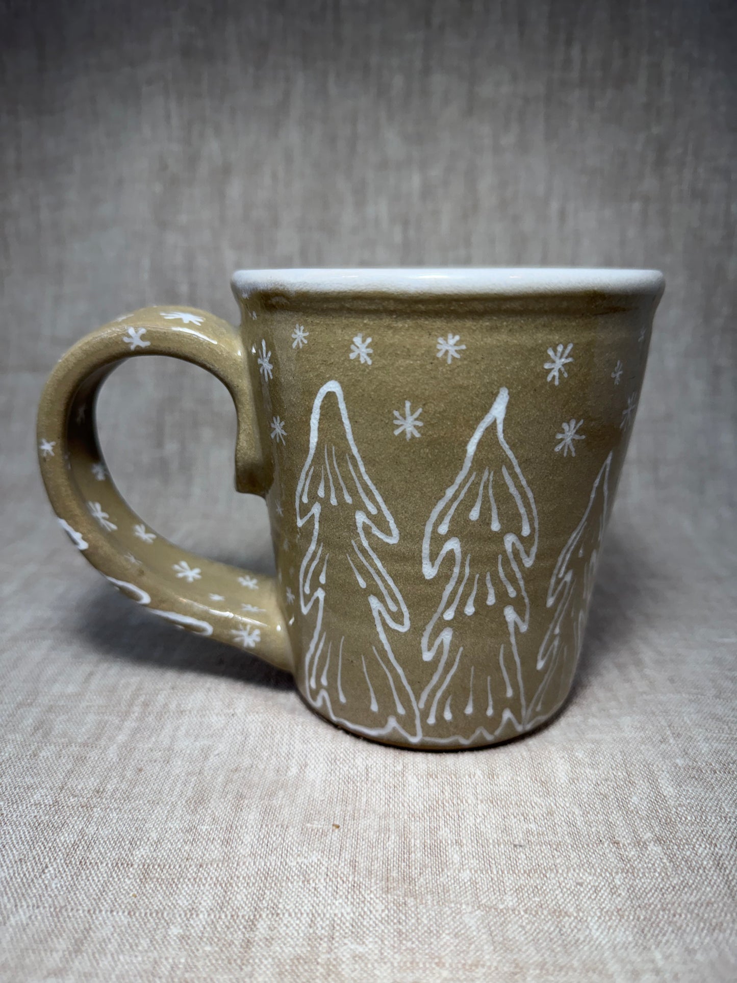 Snowy Pines Mug
