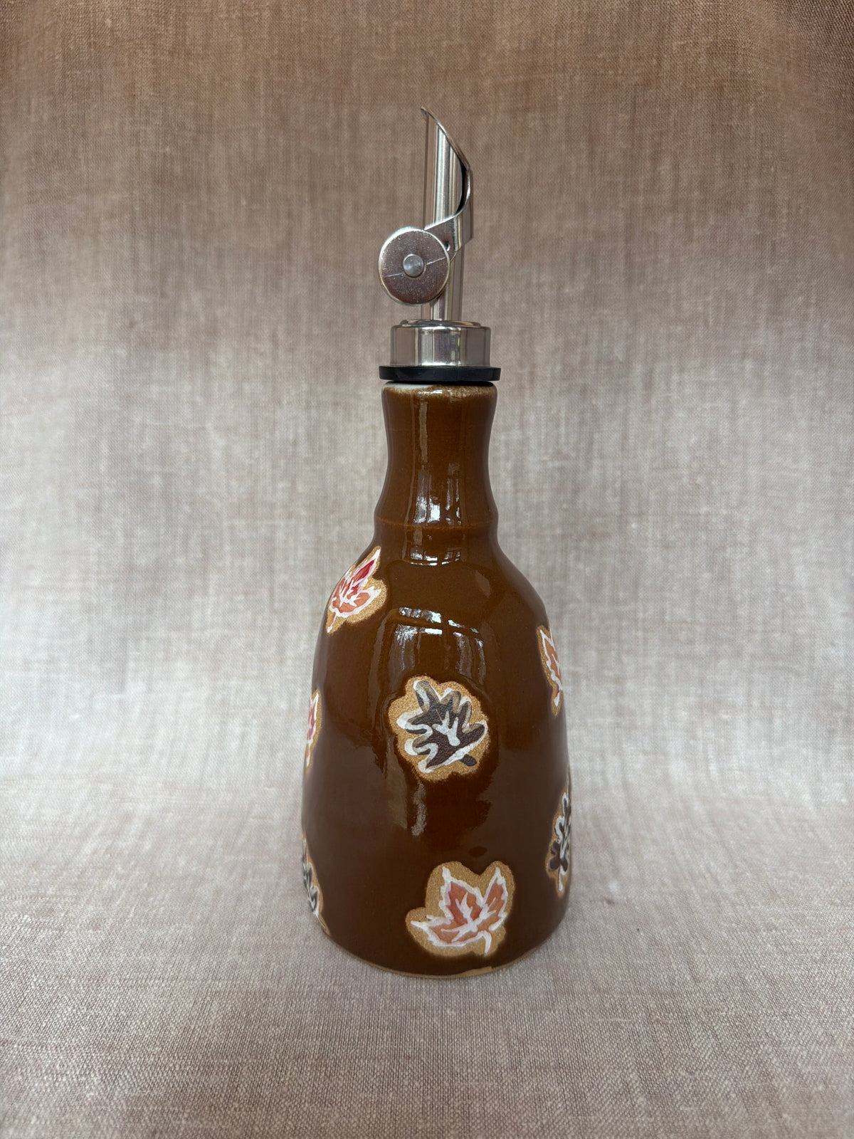 Fall Leaves Oil Pourer