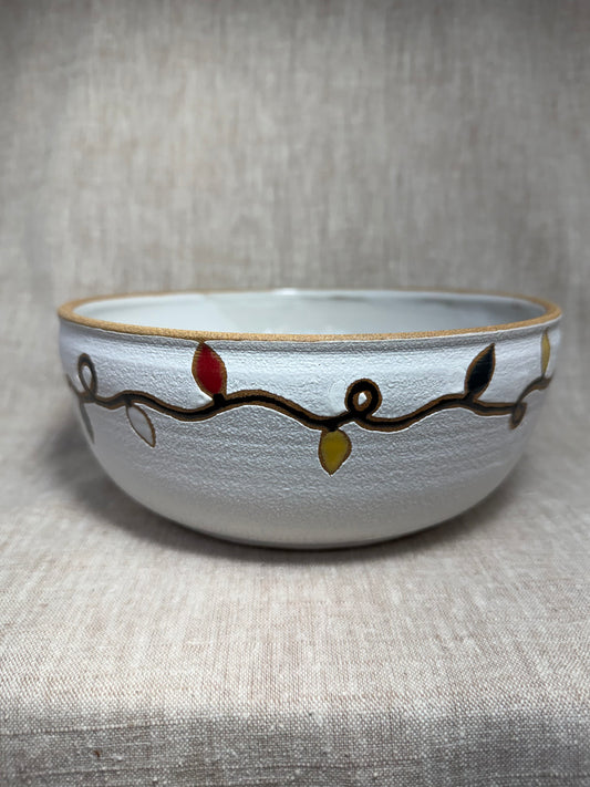 Christmas Lights Bowl