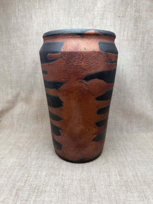 Raku Vase