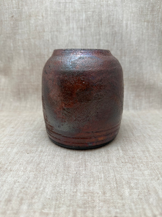 Raku Vase