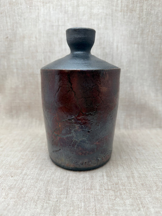 Raku Vase