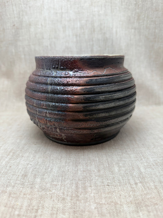 Raku Vase