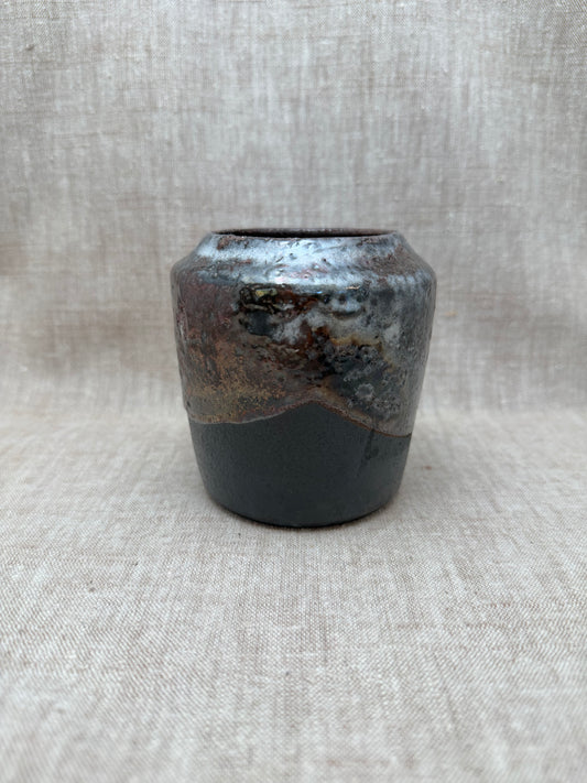 Raku Vase