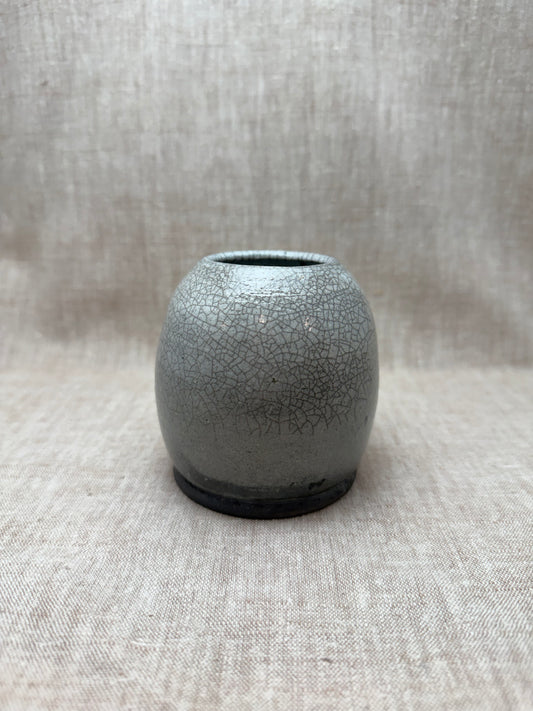 Raku Vase