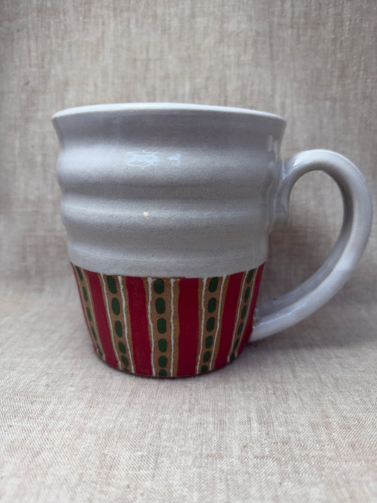 Christmas Stripes Mug