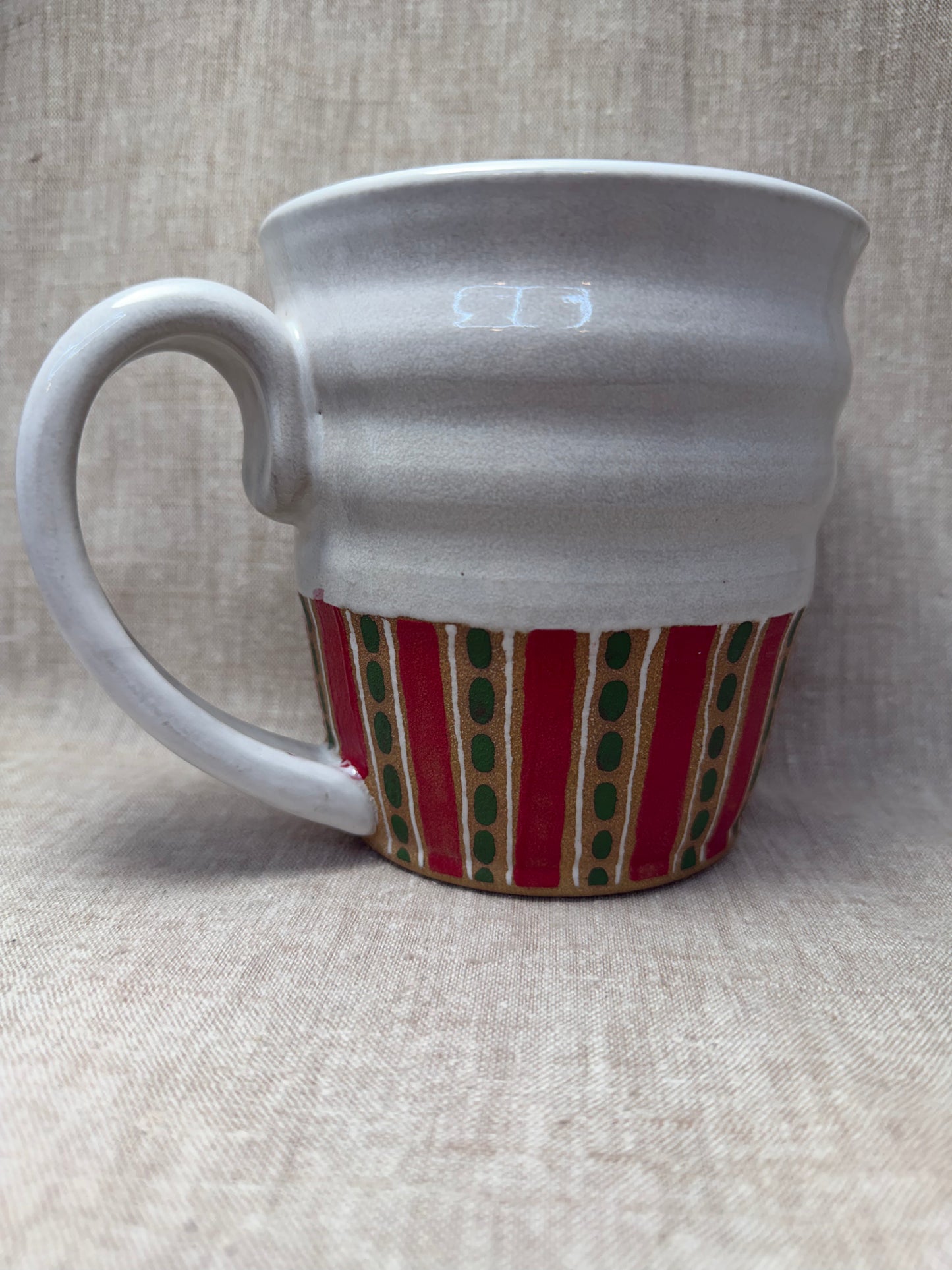 Christmas Stripes Mug