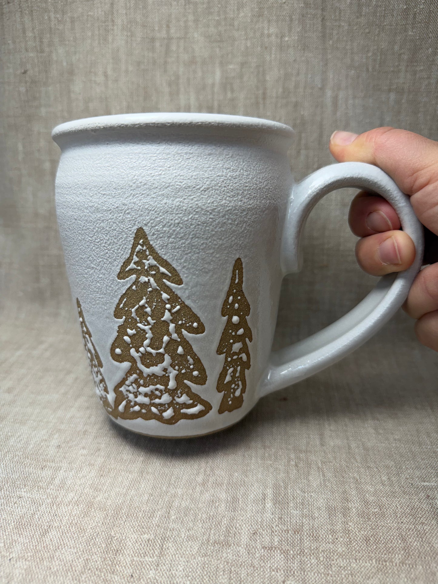 Snowy Pines Mug