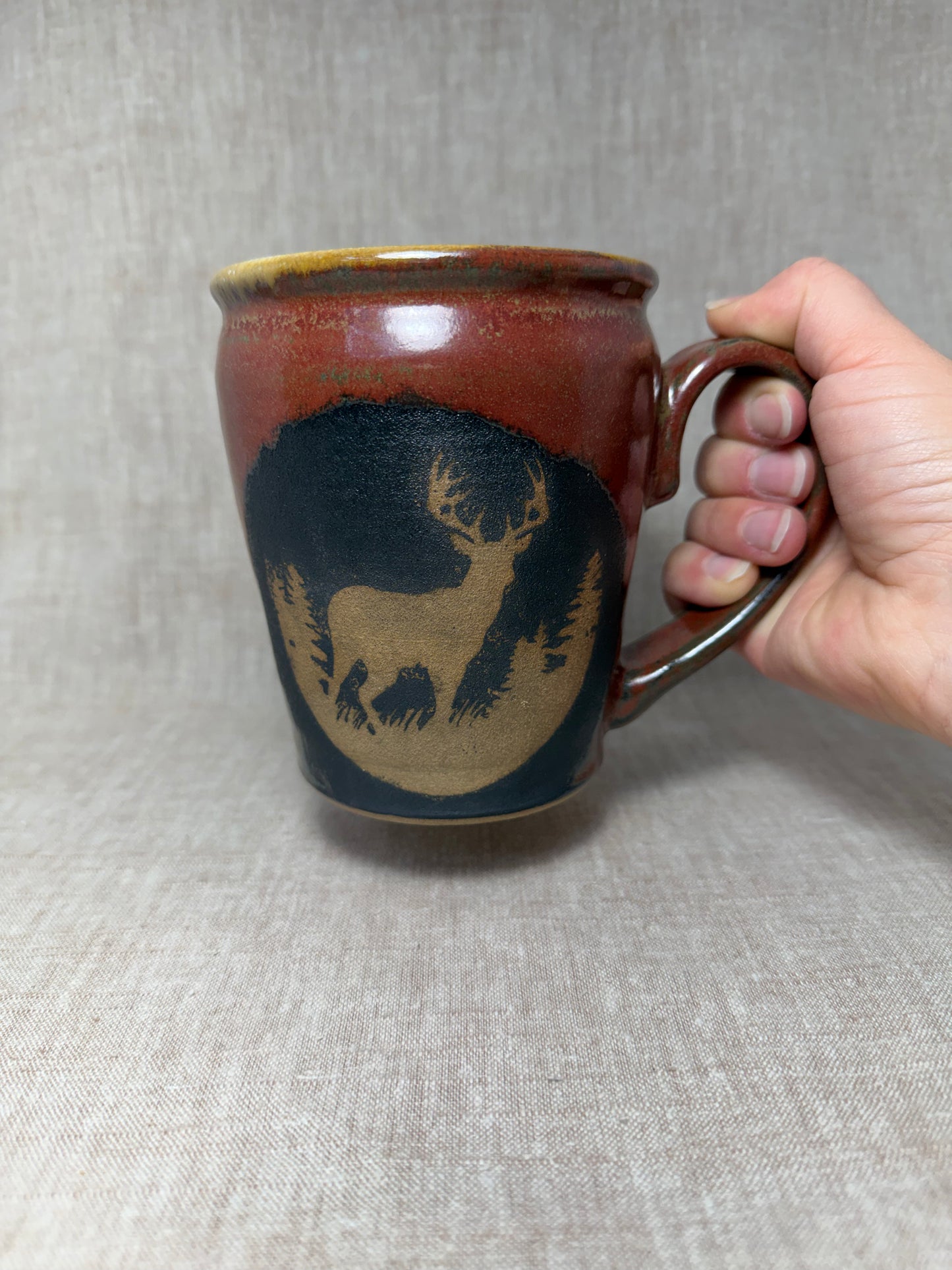 Whitetail in the Shadows Mug