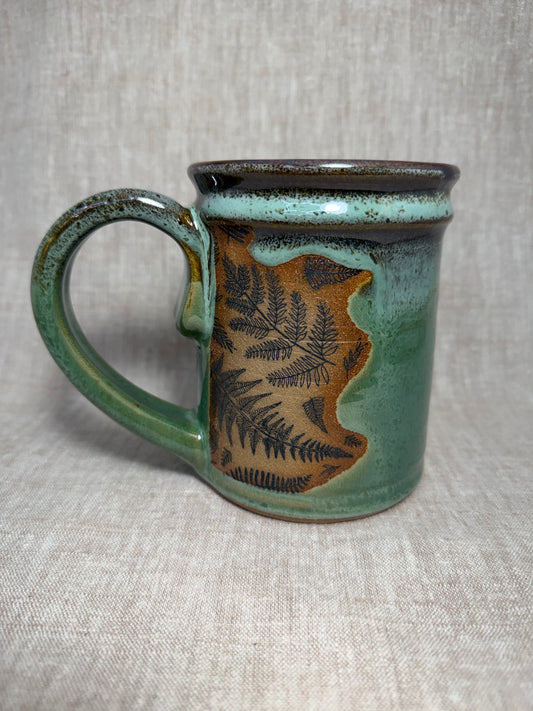 Double Fern Mug