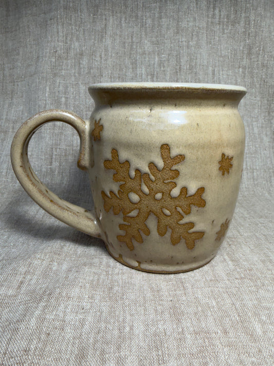 Creamy Snowflake Mug