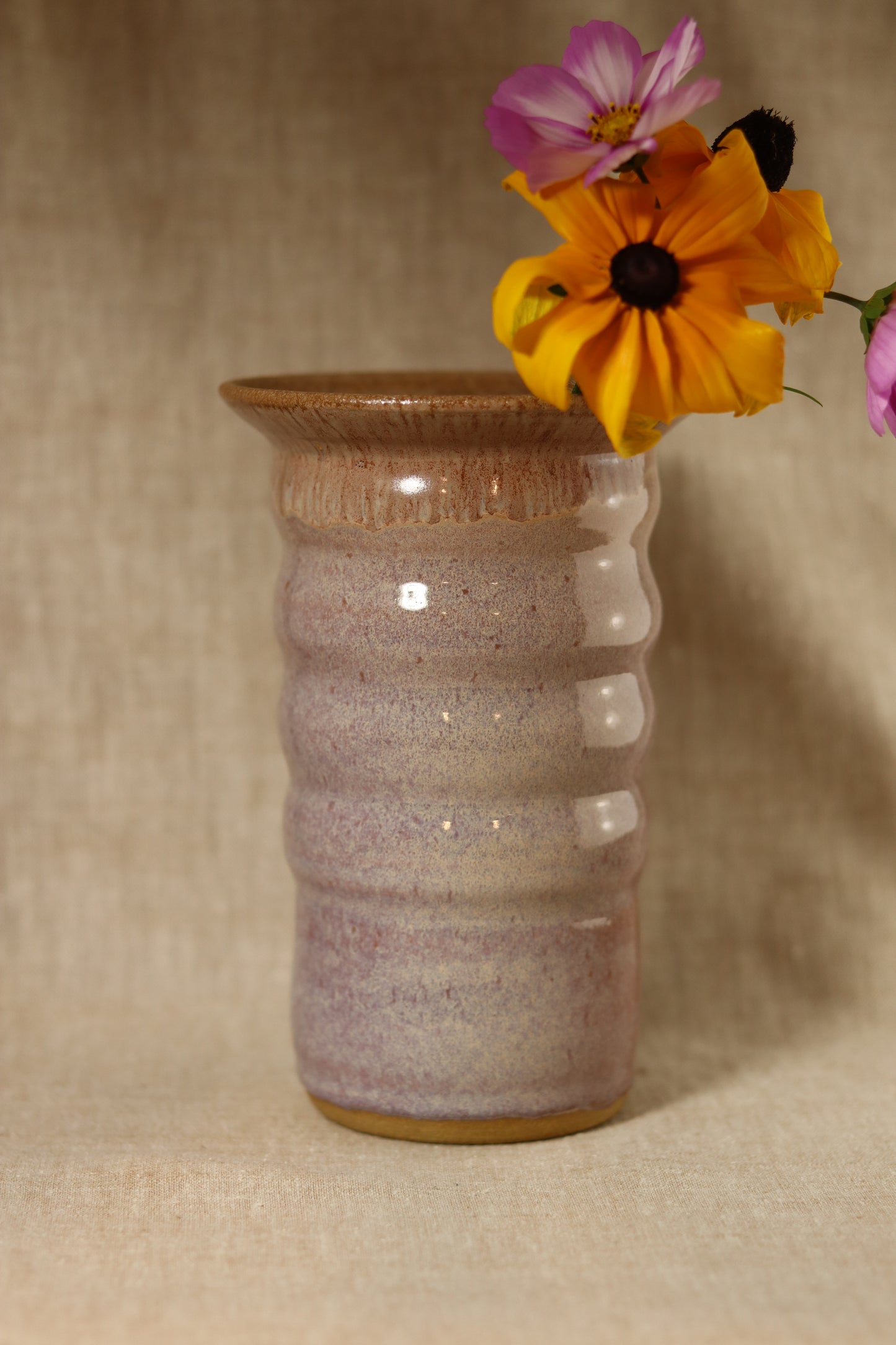 Pink Curvy Vase