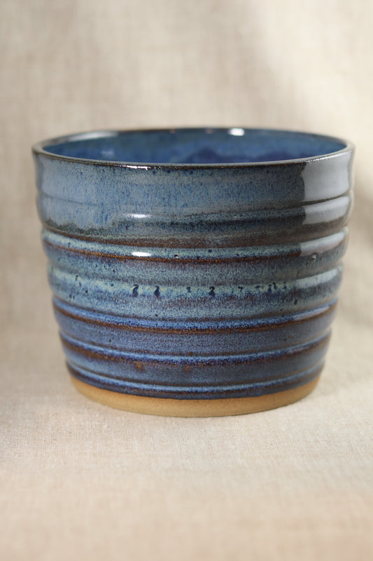 Blue Ceramic Pot