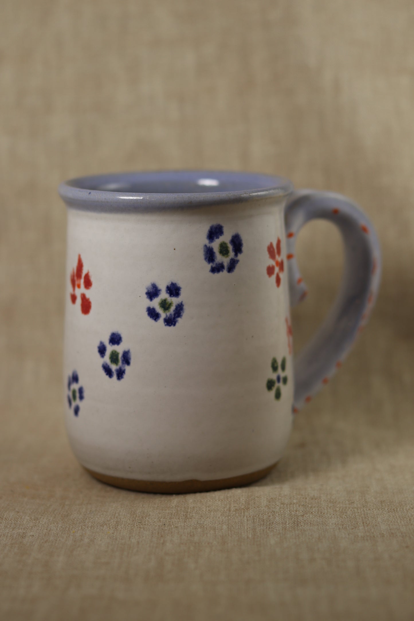 Wide Flower Mug