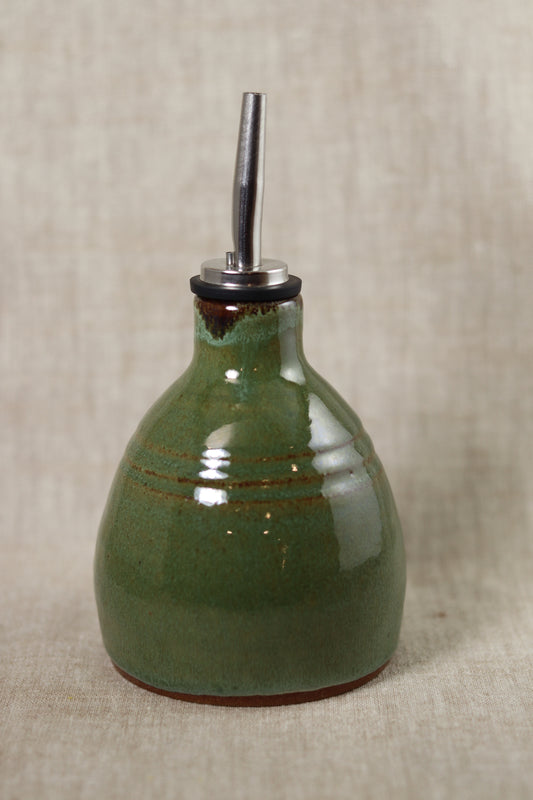 Earthy Green Oil Pourer