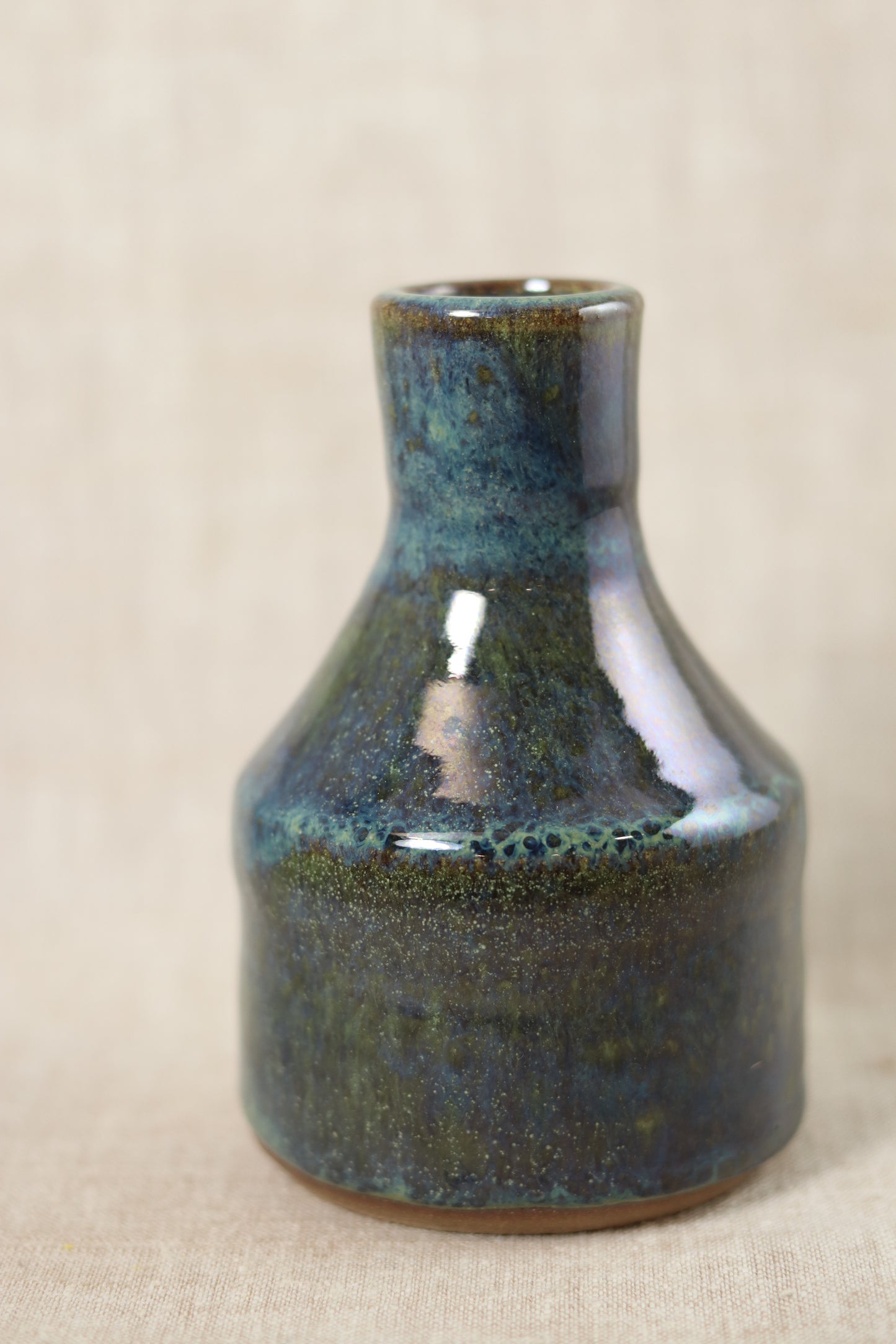 Vibey Blue Bud Vase