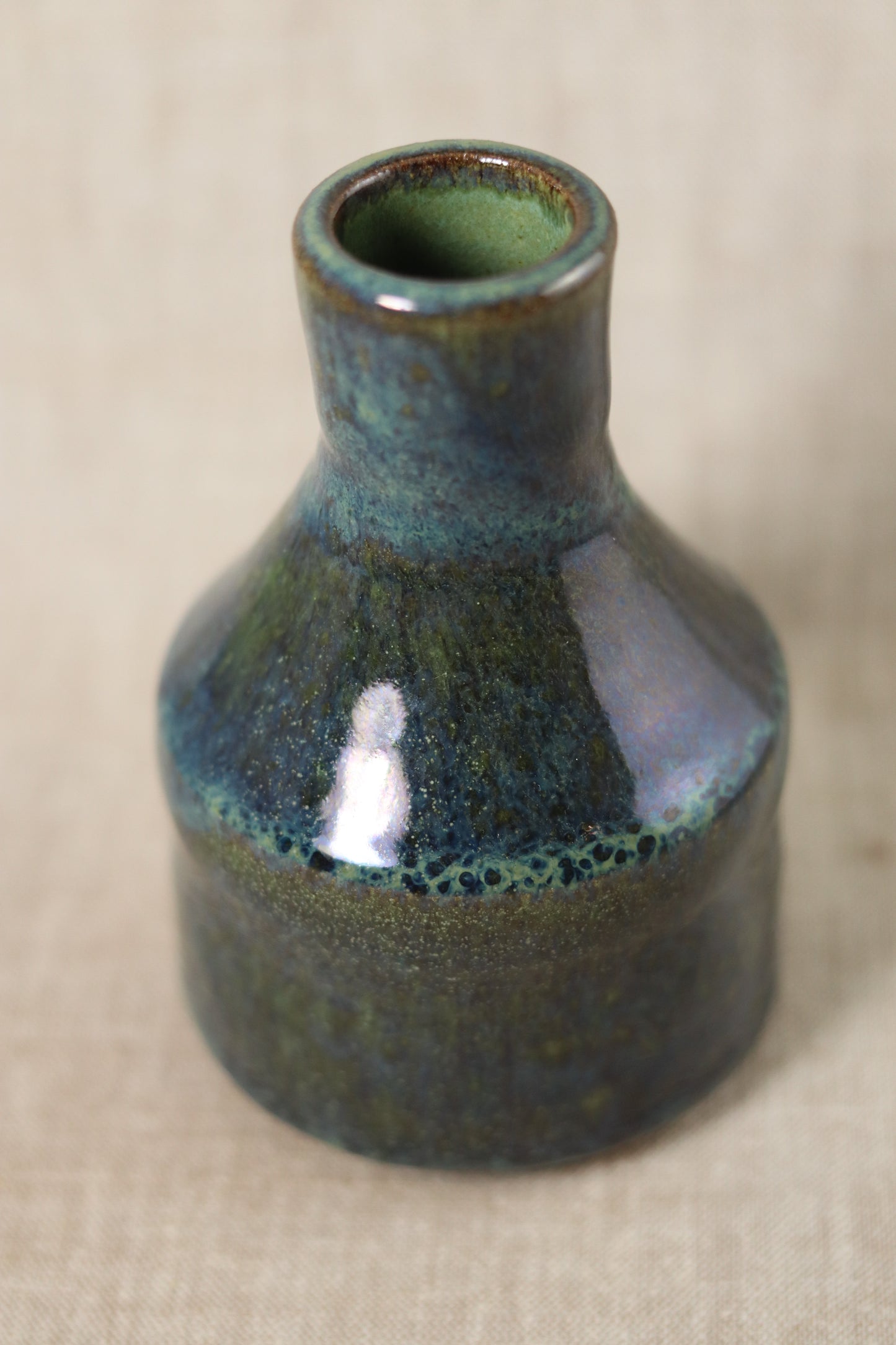 Vibey Blue Bud Vase