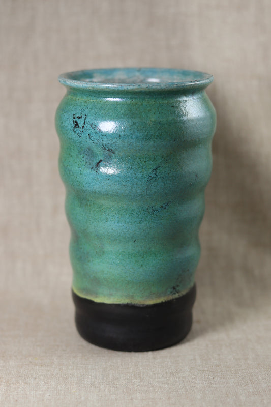 Raku Vase