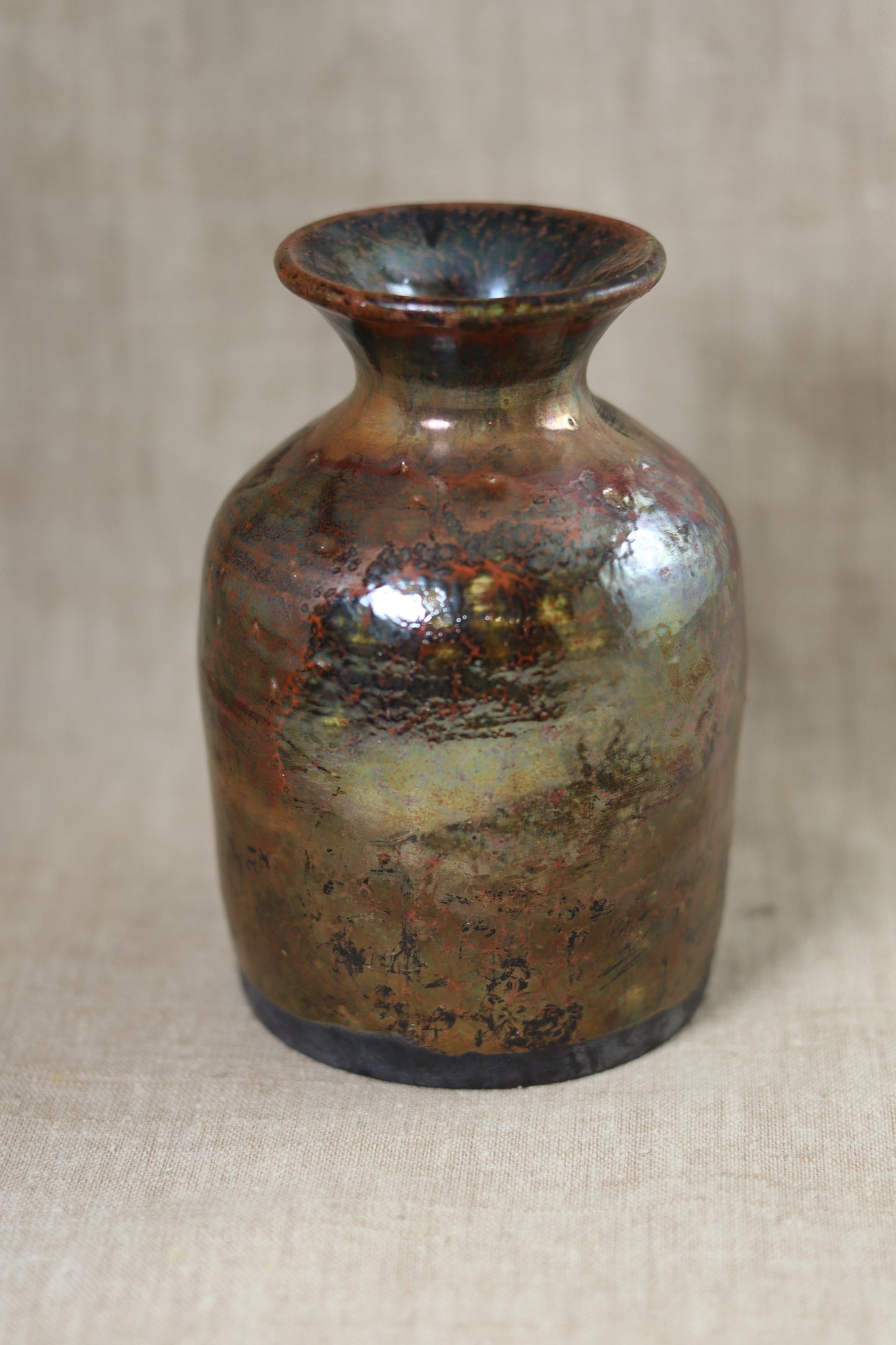 Small Raku Vase