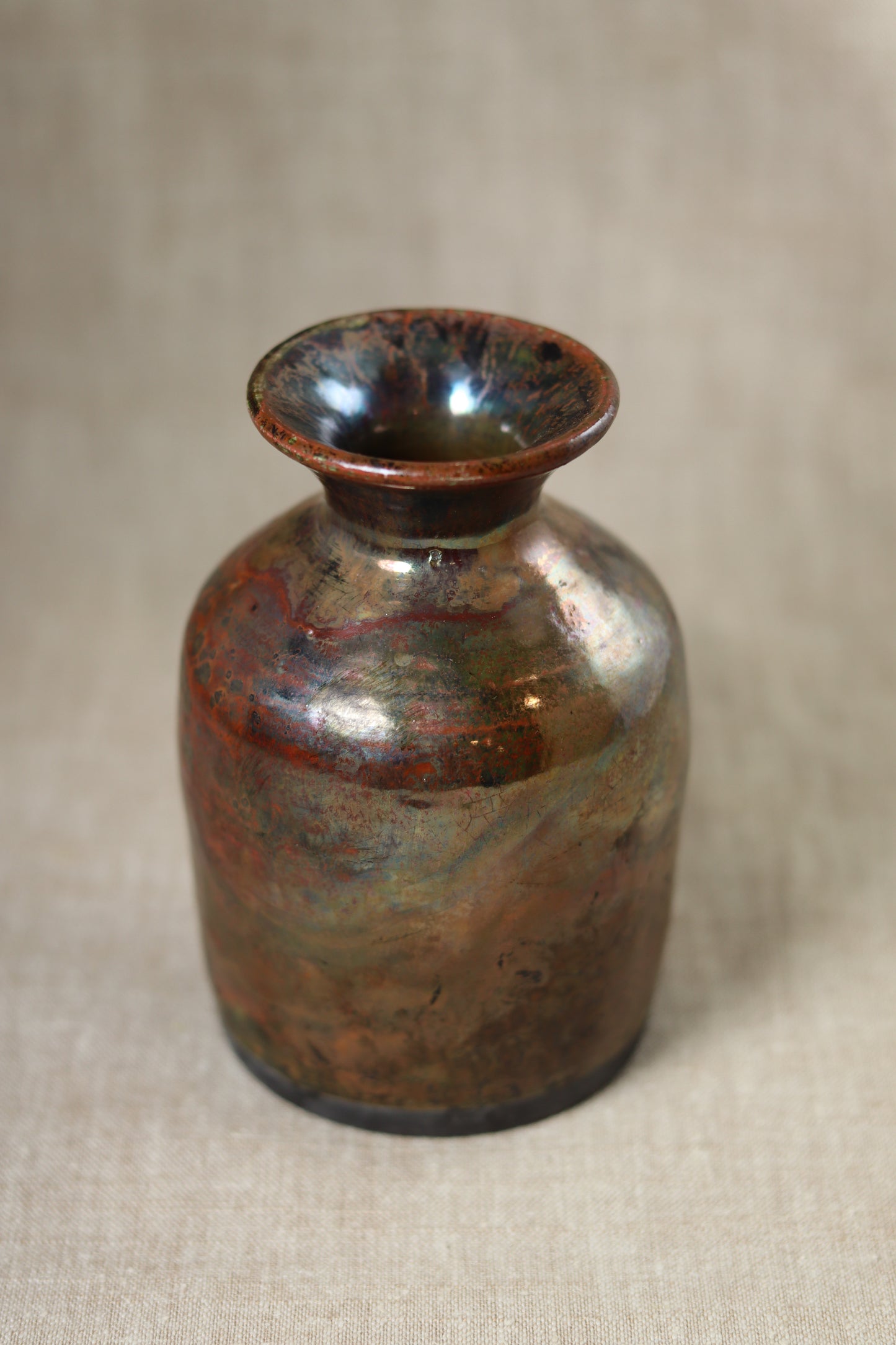 Small Raku Vase