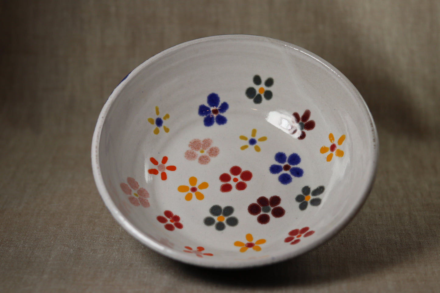 Blue Flower Bowl II