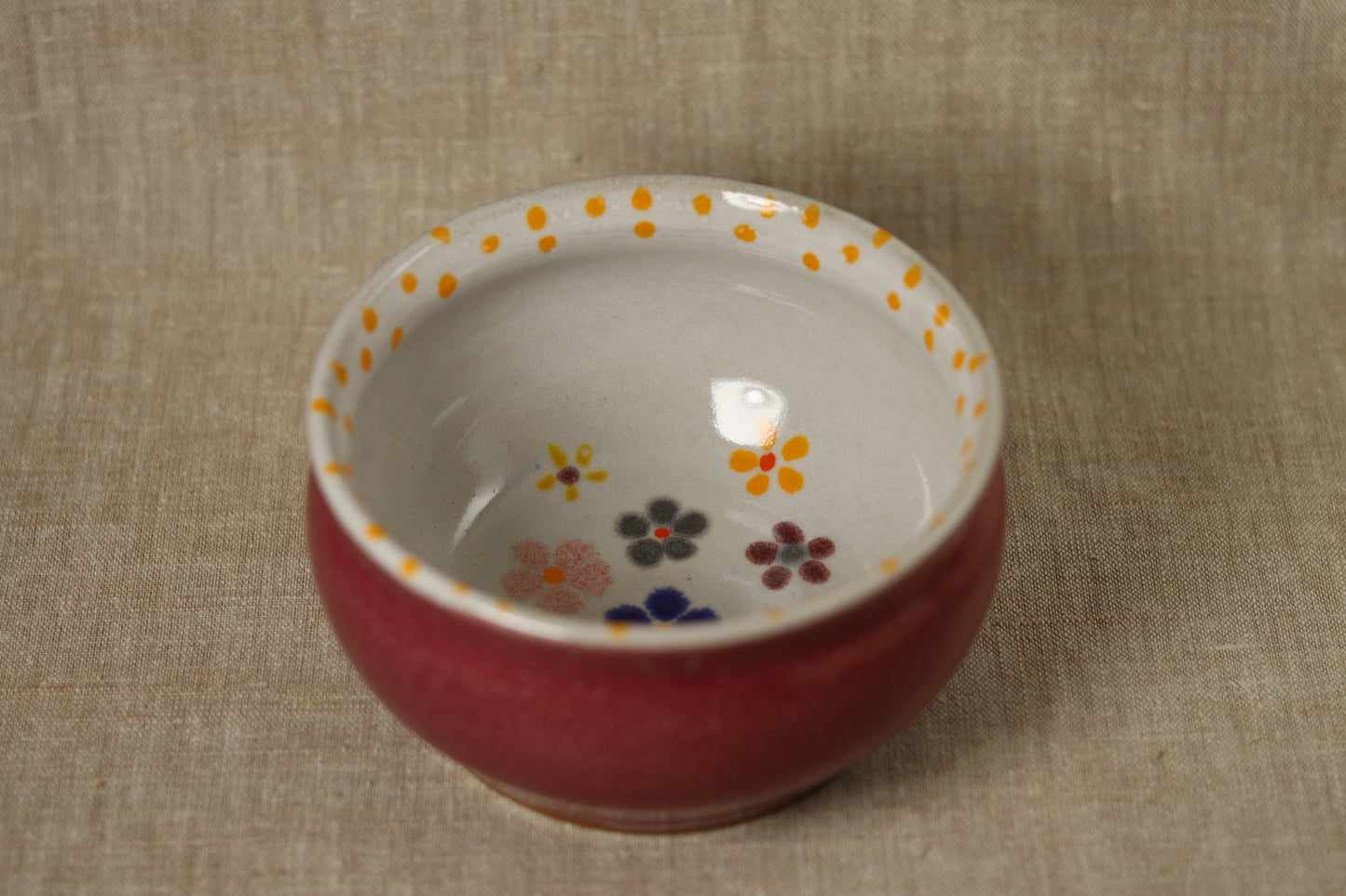 Little Pink Flower Bowl