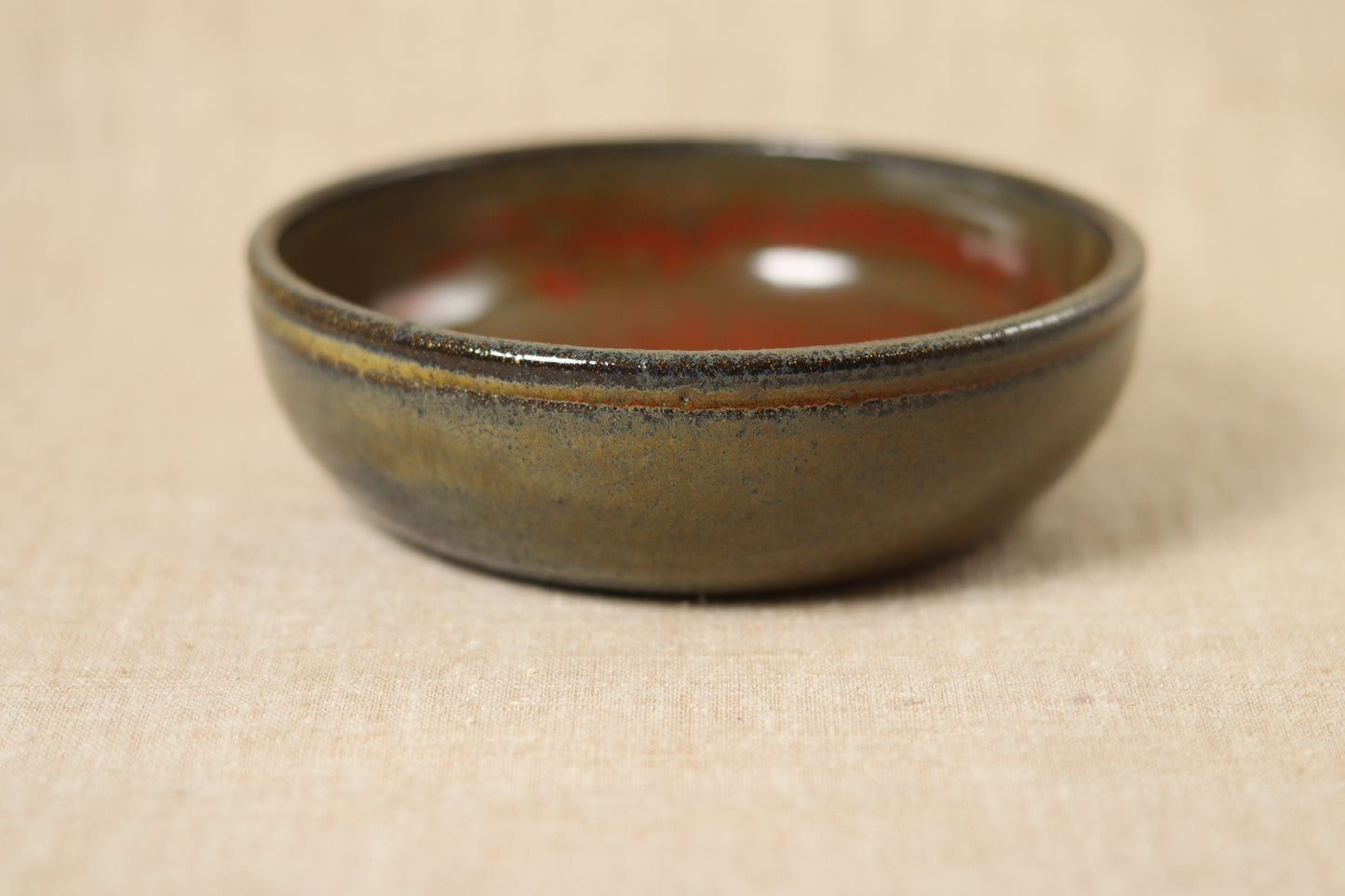 Small Iron Red Bowl