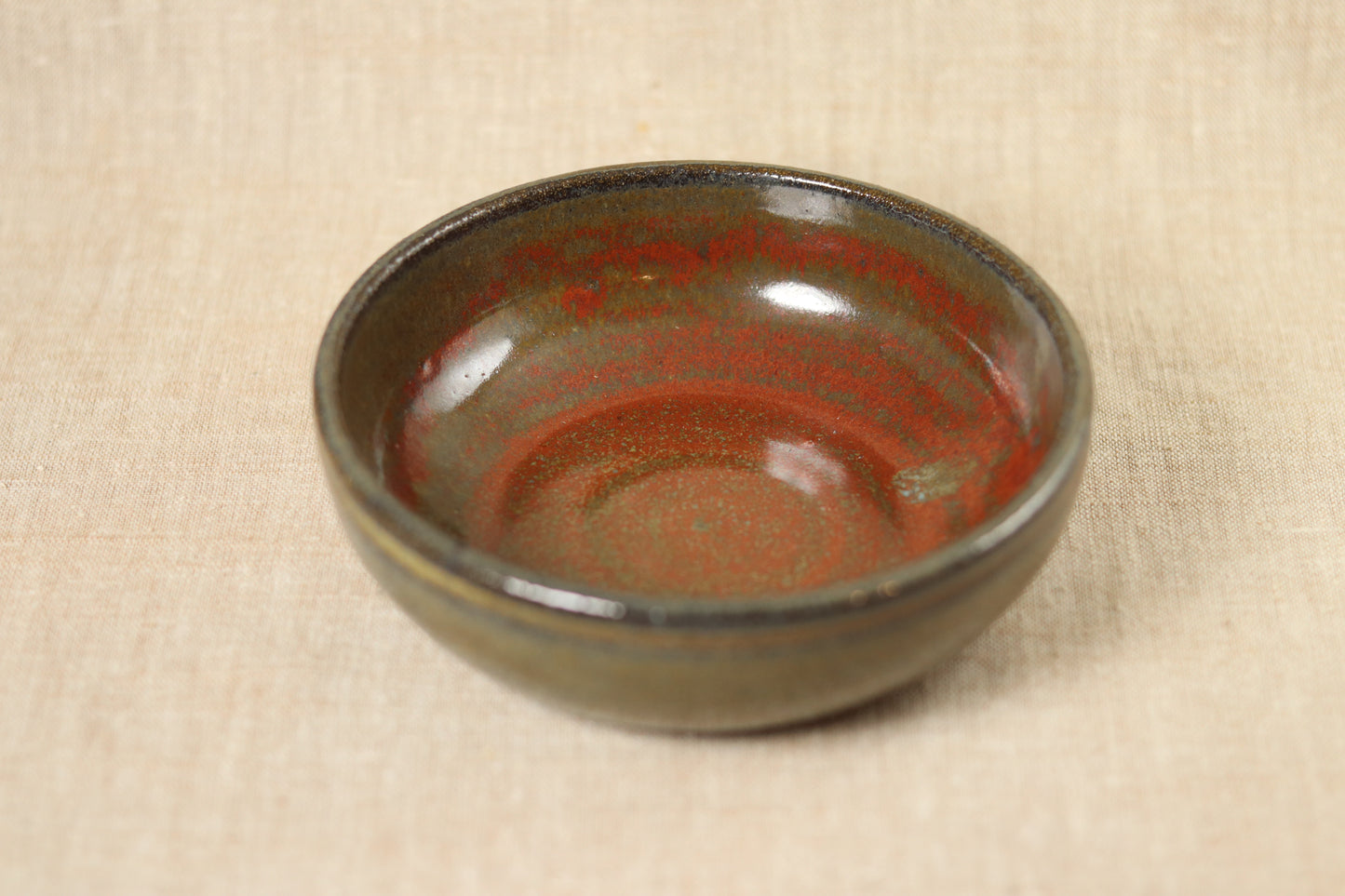 Small Iron Red Bowl