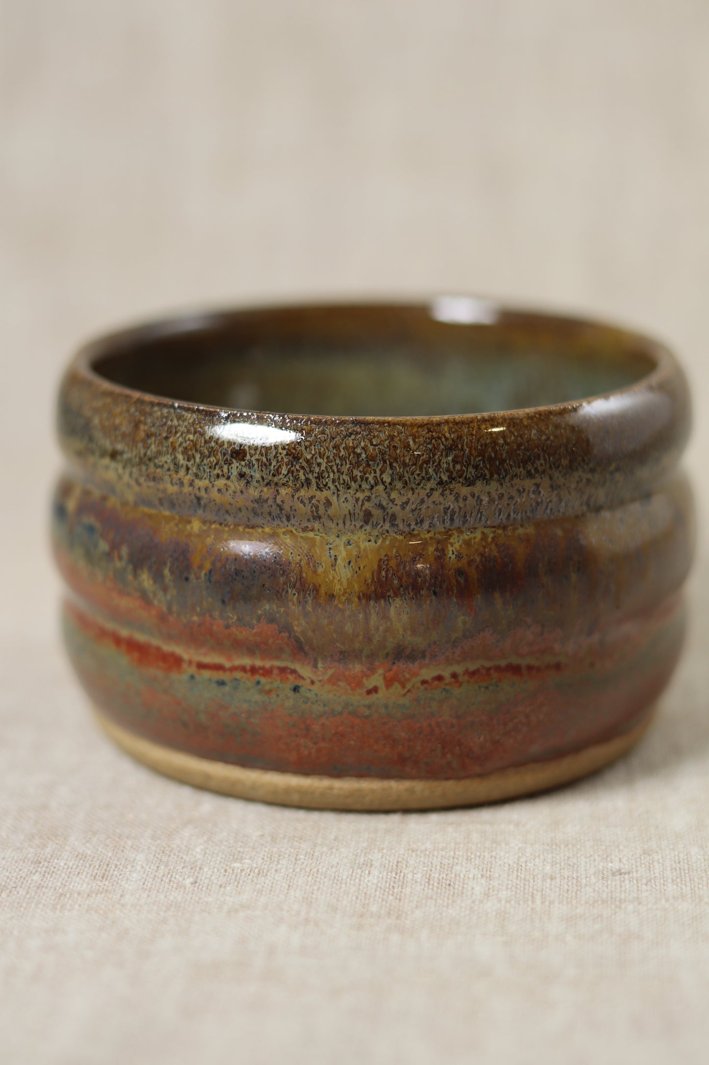 Earthy Iron Bump Bowl