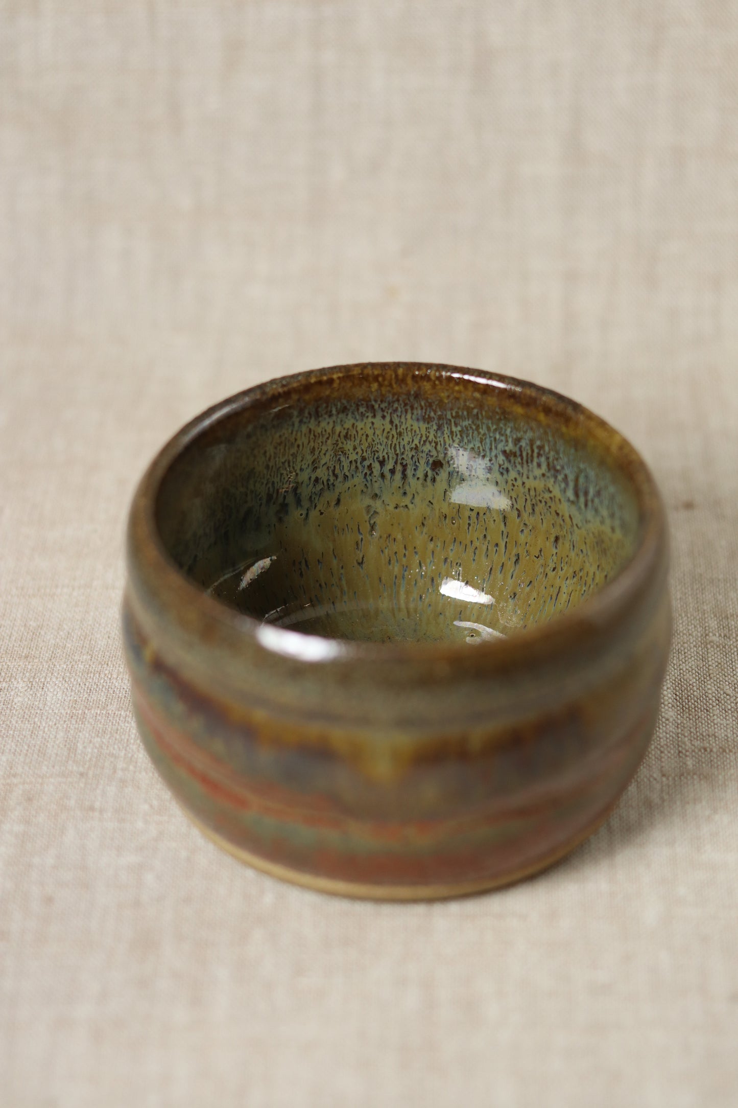 Earthy Iron Bump Bowl