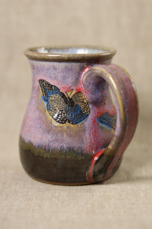 Double Butterfly Mug