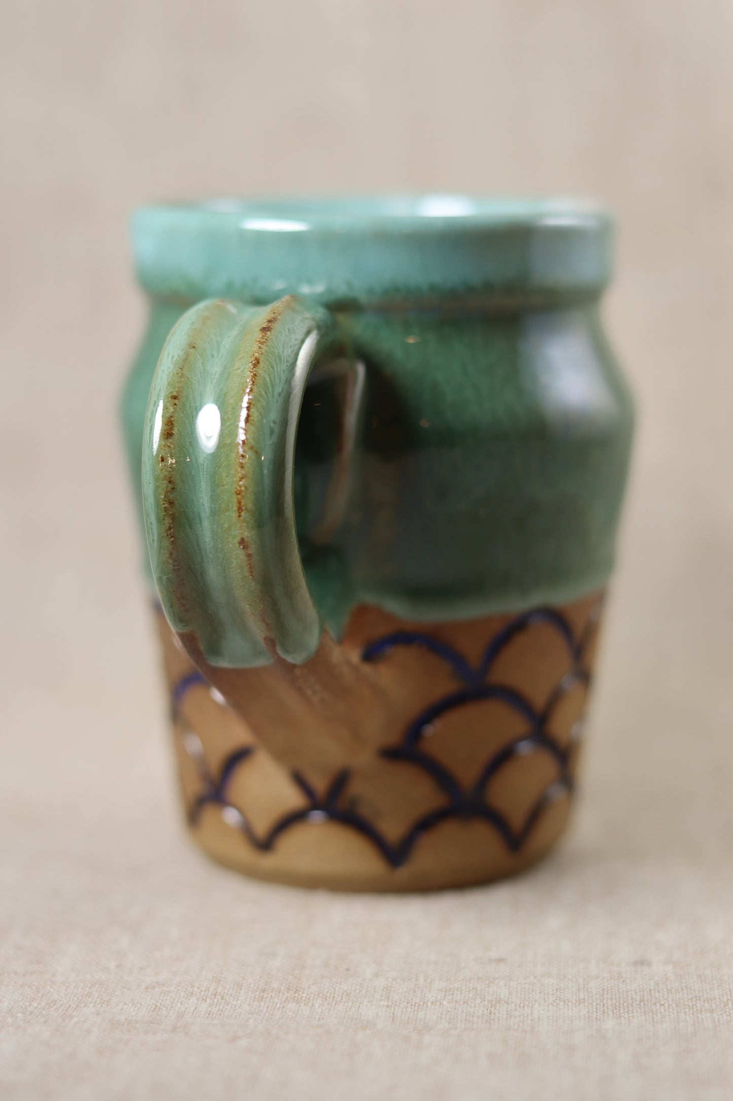 Blue Scales Mug