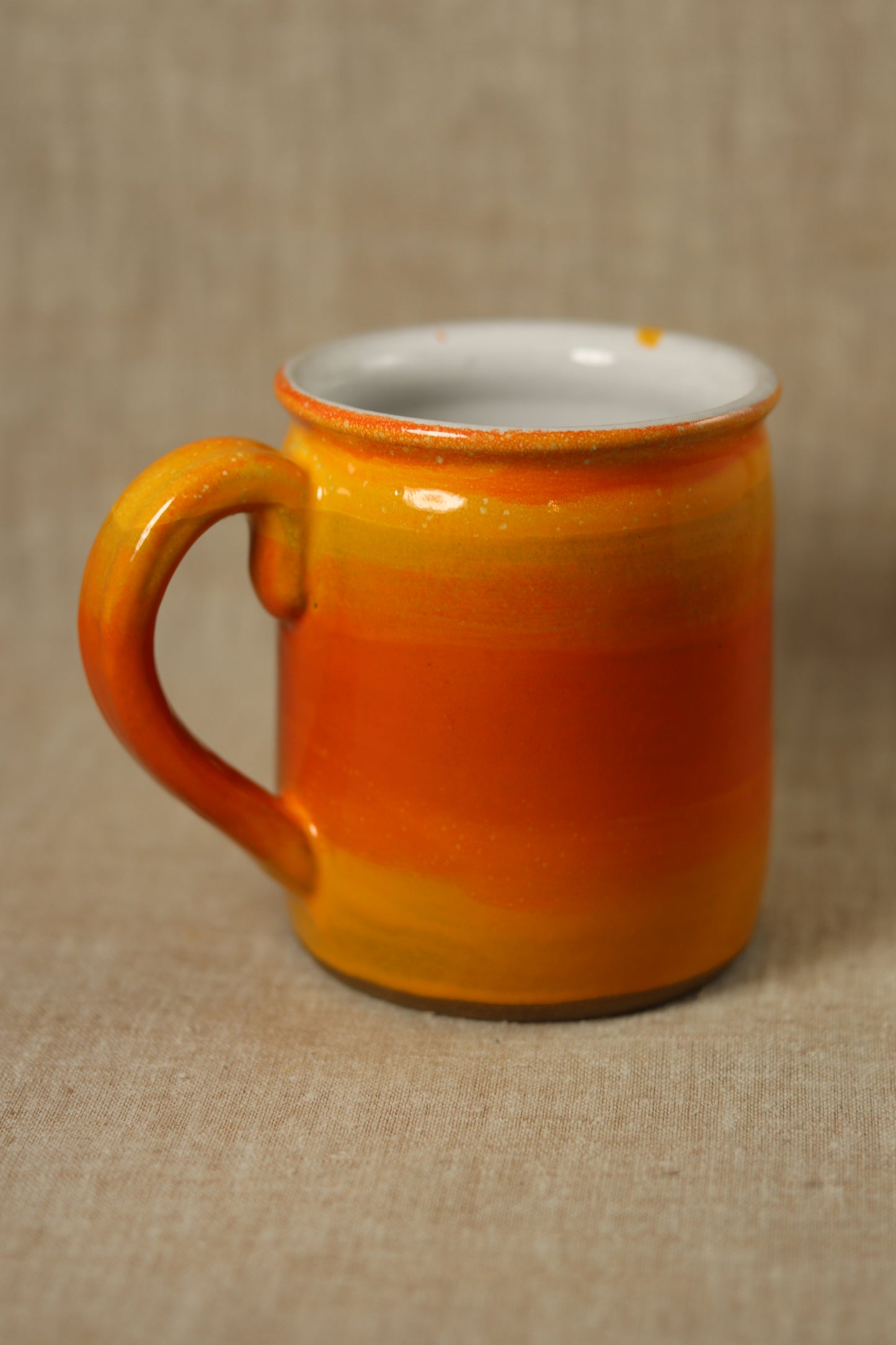 Sunset Orange Daffodil Mug