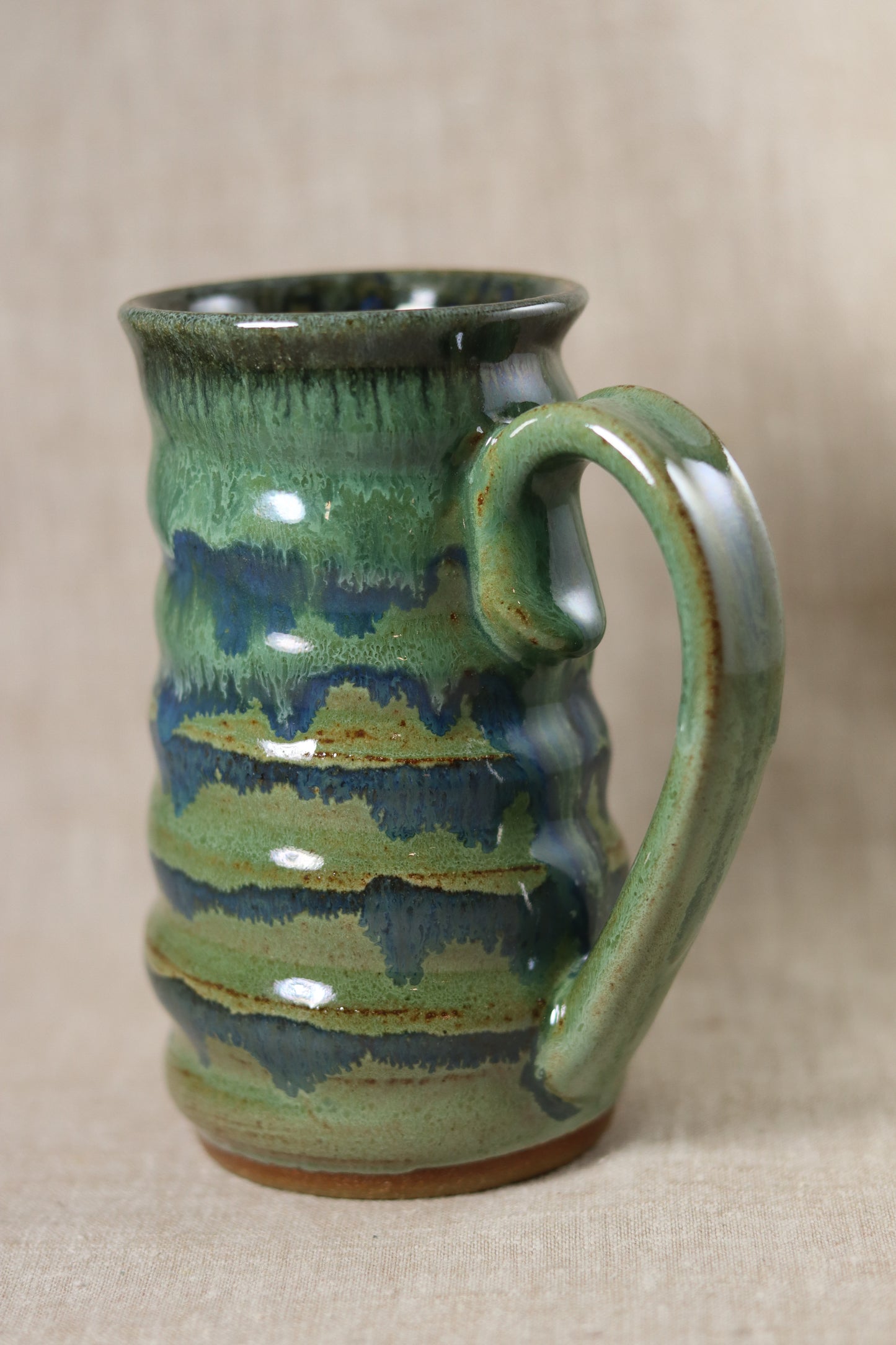 Swirl Green Mug